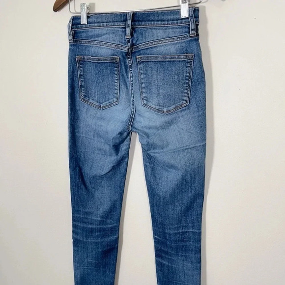 J.Crew 9" High-rise Toothpick Jeans In Medium Wash - Picture 10 of 13